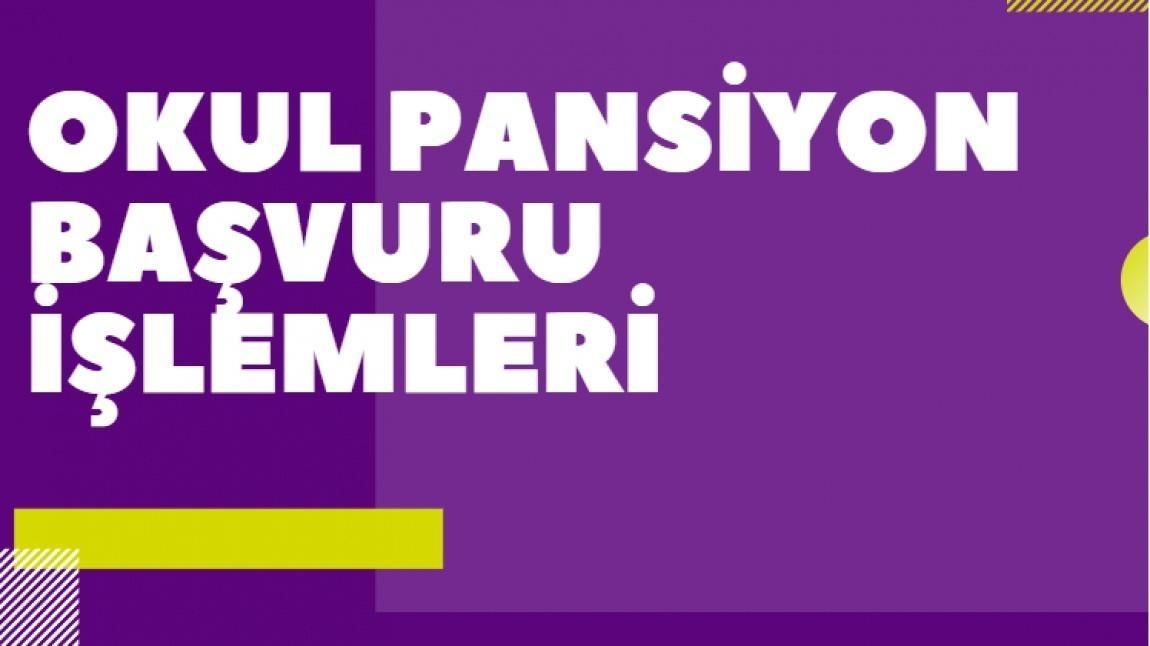 Okul Pansiyonu Yatılılık Başvuru İşlemleri